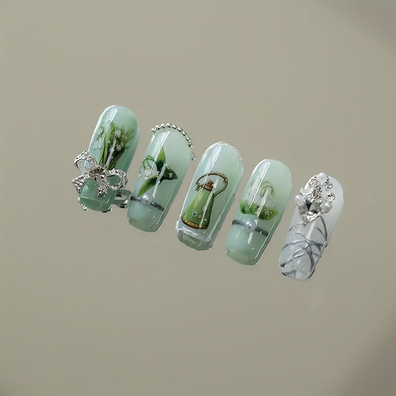 3D Art Stickers Embossed Nail Art Decoration Stickers