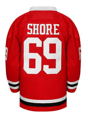 Men's Dog Pattern Hockey Jersey Long Sleeve Tee