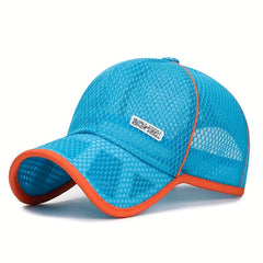 Kids Summer Mesh Baseball Cap Quick Dry Sun Hat