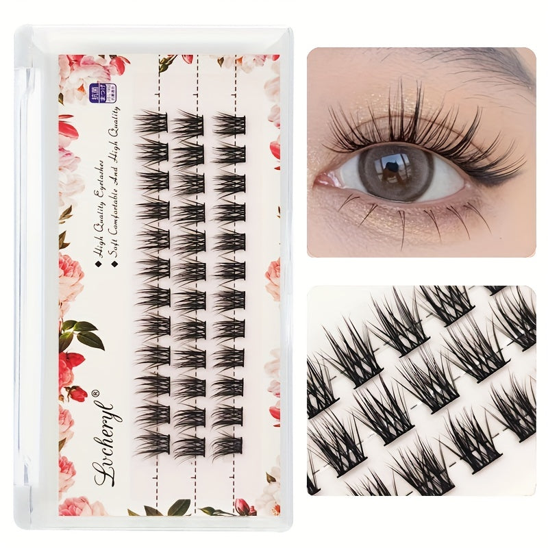 Volume Fans Comic Eyes False Eyelashes