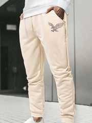 Men's Custom Print Drawstring Sweatpants with Pockets