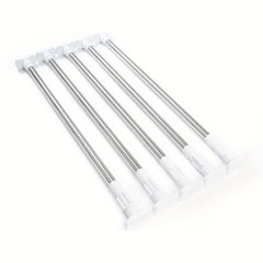 Telescopic Shower Curtain Rod Easy Installation