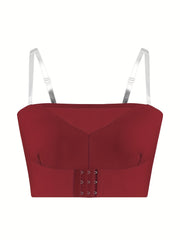Sexy Bra Front Closure Convertible Bandeau Bralette