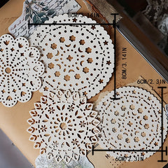 10 Antique Lace Fresh & Lovely Paper Material Pack
