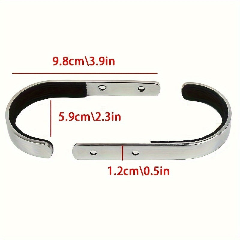 2pcs Wall Mounted Rack Storage J hook Hanging Equipment