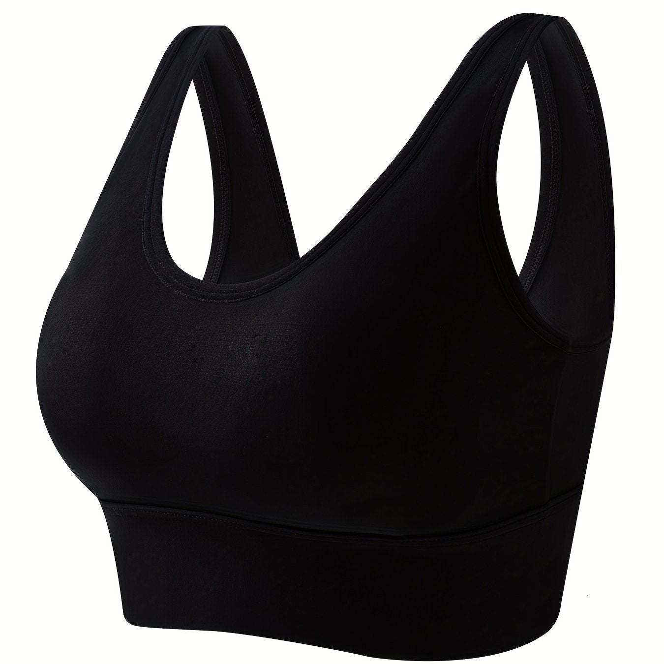 Seamless Wireless Sports Bra Breathable Running Tank Bra