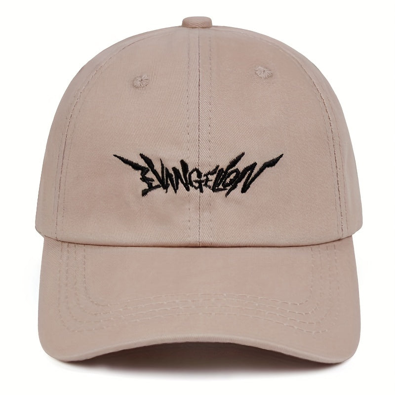 Gothic Letter Embroidery Baseball Cap Anime Cotton Sports Sun Hats