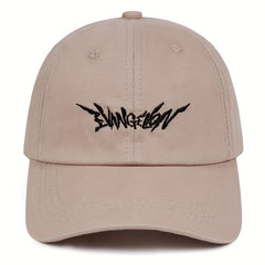 Gothic Letter Embroidery Baseball Cap Anime Cotton Sports Sun Hats
