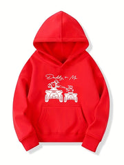 Stylish Daddy Ride Boys Sweatshirt