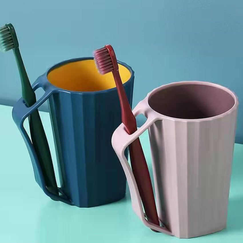 Nordic Teeth Bucket Set Household Brushing Cup Creative Teeth Cyli