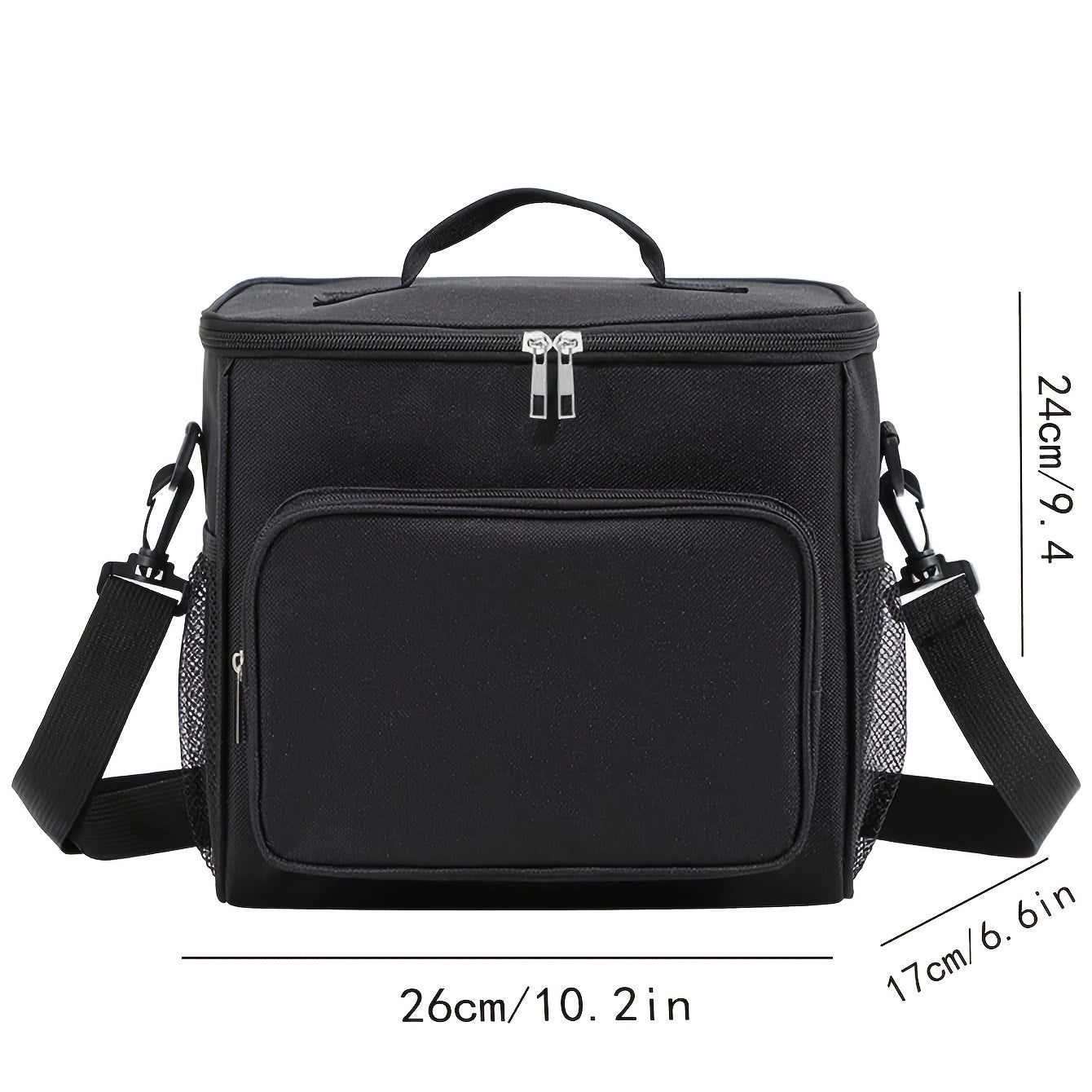Portable Insulated Storage Bag Solid Lunch Bag