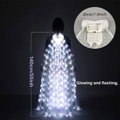 LED Glowing Wings For Adult Belly Dance 240 LEDs
