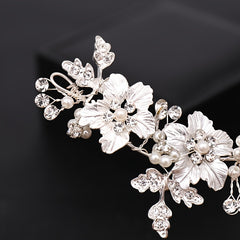 Silvery Wedding Hair Comb Bridal Hair Pins Bridal Headpiece Bridal Hairpiece