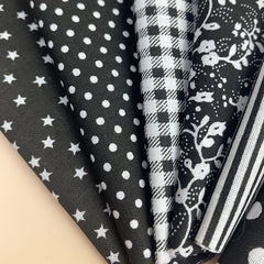 7pcs Cotton Fabric Printed Cloth for Sewing Quilting