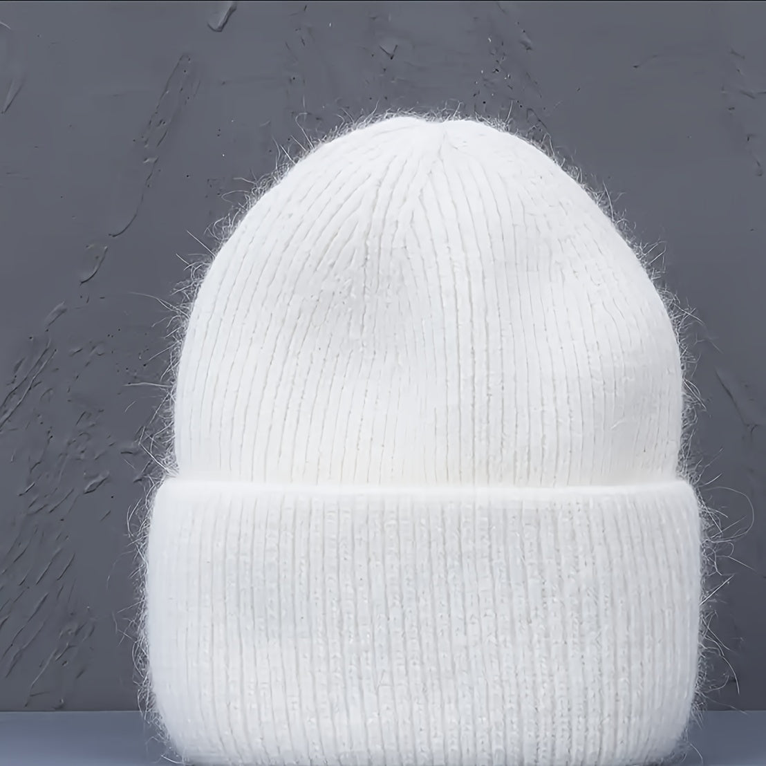 Solid Beanie Hats For Women Men Winter Knitted Warm Hats Sun Protection Hat