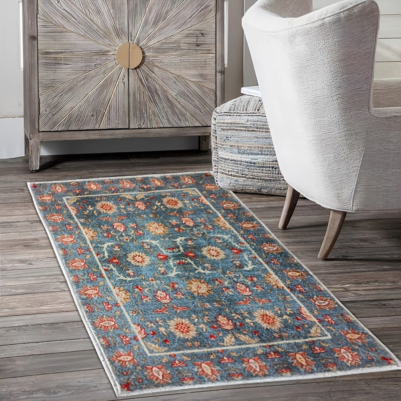 Vintage Printed Area Rug Doormat Floor Carpet Living Room Bedrooms
