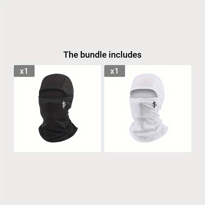 Motorcycle Face Mask Neck Shield UV Protection Sports Mask