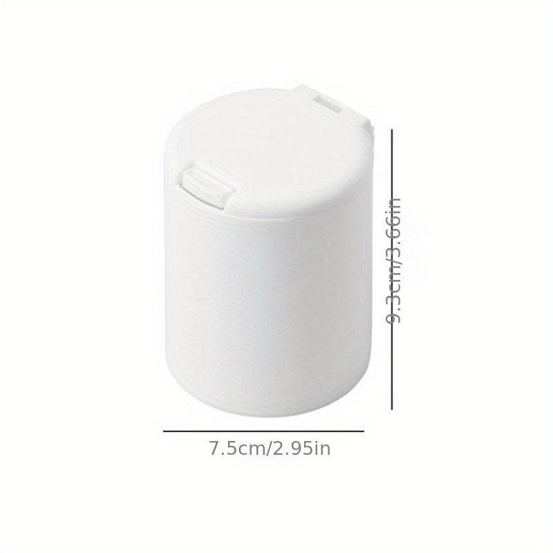 Cosmetic Swab Storage Box With Lid