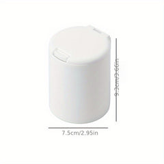 Cosmetic Swab Storage Box With Lid