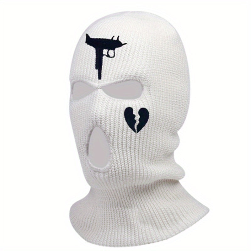 Winter Knitted Beanie Hat Warm Windproof