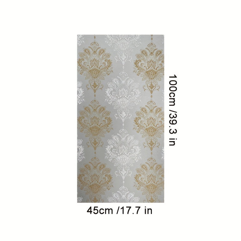 European Style Glass Window Film Blackout Privacy Protection Sticker