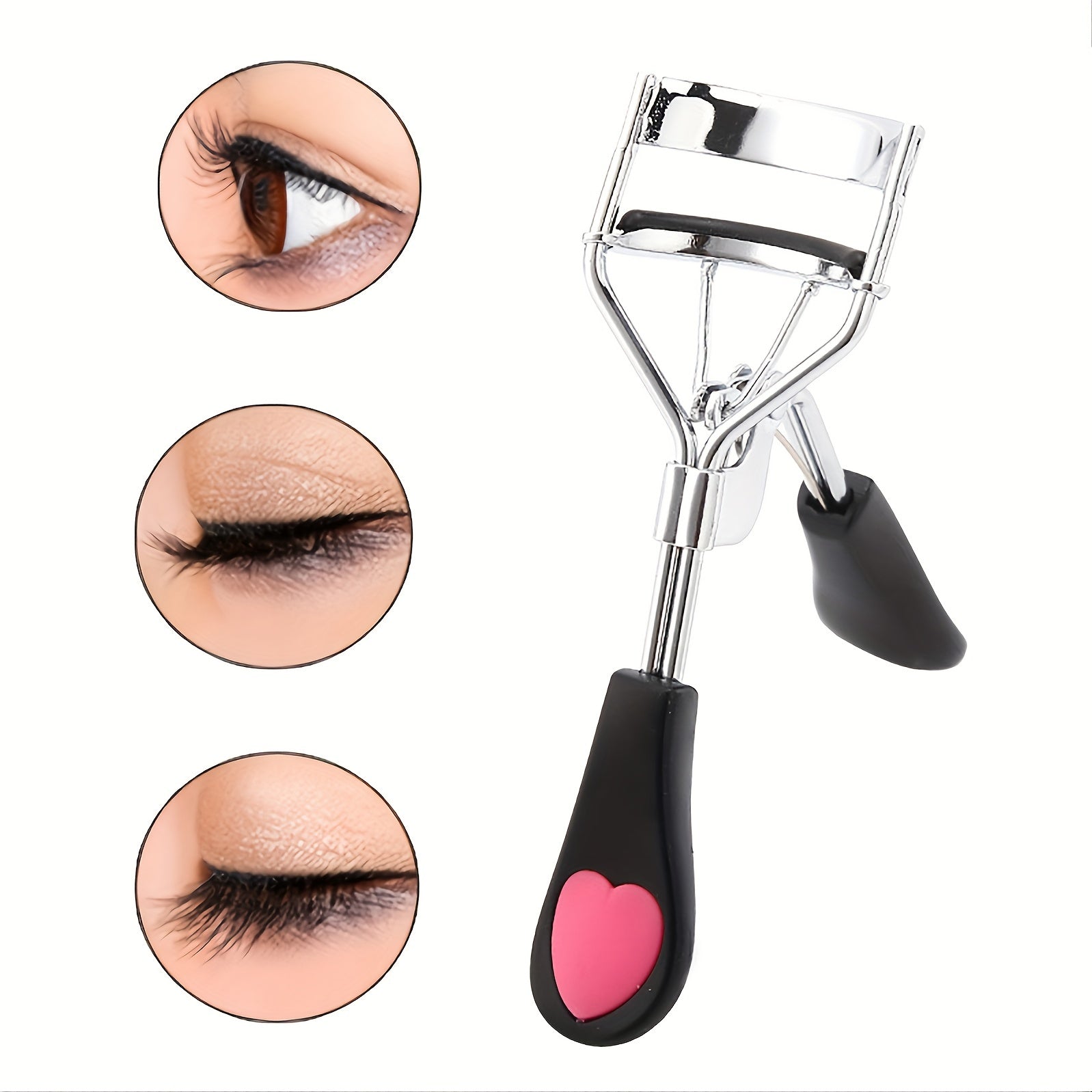 Eyelash Curler with Comb Attachment for Curly Lashes