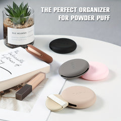 Silicone Powder Puff Holder Portable Makeup Puff Case For Travel