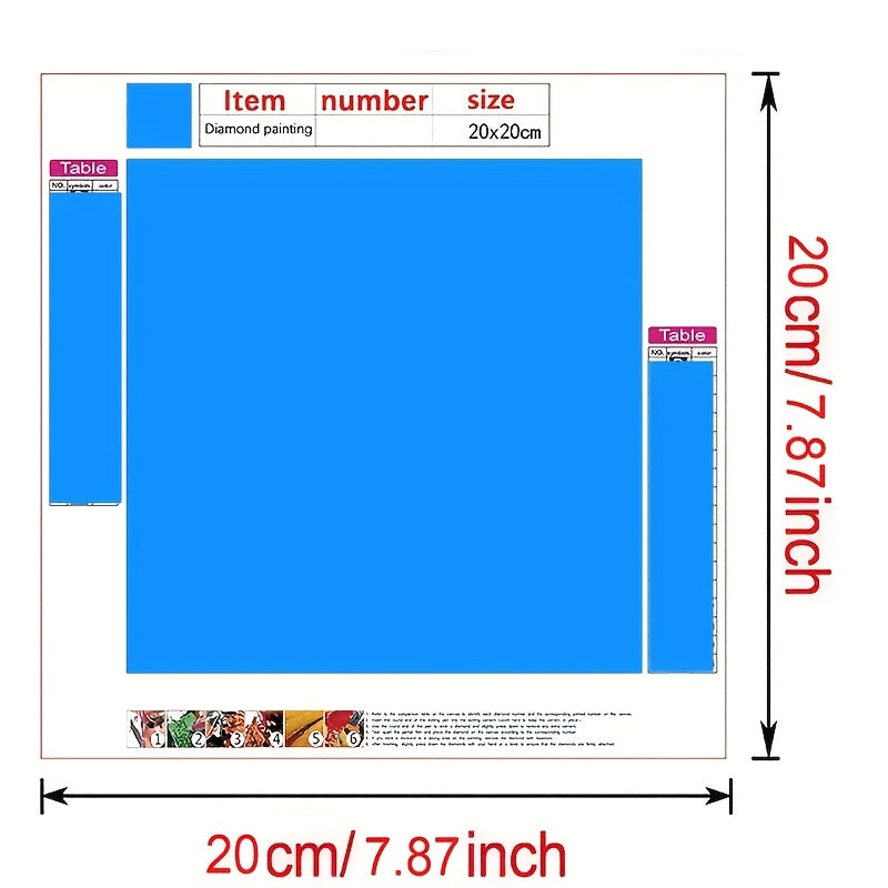 DIY 5D Diamond Painting Set Small Elephant Art Embroidery Cross Stitch