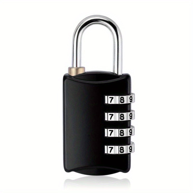 Mini Padlock 4 Digit Combo Lock for Suitcases & Luggage