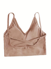 3pcs Girls' Student Chest Wrap Lingerie No Steel Ring Vest Bra