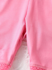 Girl's 3-Pack Sports Shorts with Lace Fringes