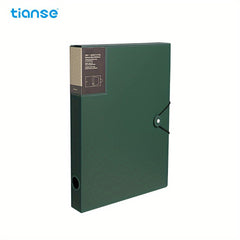 TIANSE A4 Storage File Cartridge Cover Plastic File Box Elastic Drawstring