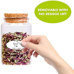 150 Home Kitchen Food Bottle Marker Date Waterproof Sticker Label