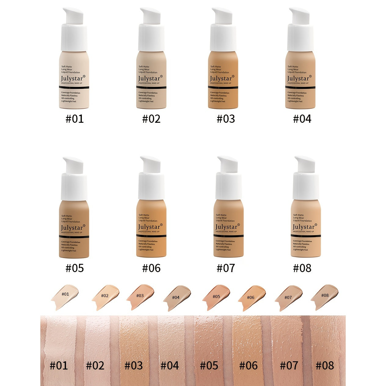 Hydrating Control Liquid Foundation Long Lasting Concealer