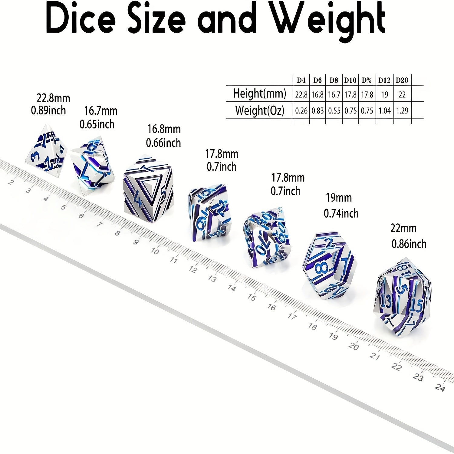 Striped Green Dice Metal Dice Gift For Halloween And Christmas