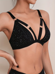 3pcs Wireless Bras Stretch Intimates Bra Women's Lingerie