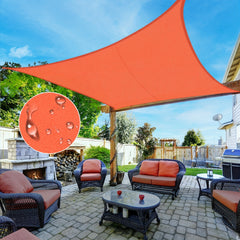 Waterproof UV Block Sun Shade Sail Rectangle for Outdoor Activities