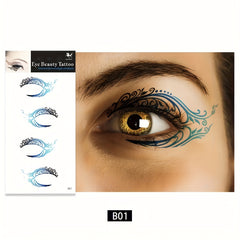 Smudge-Proof Smokey Eye Makeup Decorations for 2-3 Days