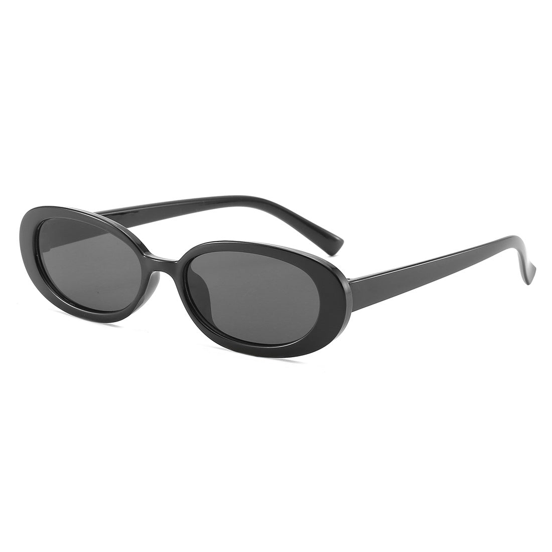 ENSARJOE Oval Sunglasses Vintage Candy Lens 100 UV Protection