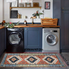 Bohemian Style Quick Dry Anti-slip Absorbent Foam Bath Mat