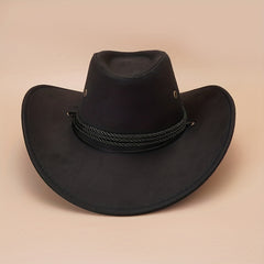 Western Cowboy Cowgirl Hat Jazz Sun Hat Beach Cap Unisex Cowboy Hats