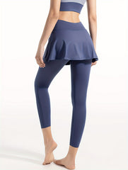 Sports Skorts Yoga Running Legging With Skirts Women's Activewear