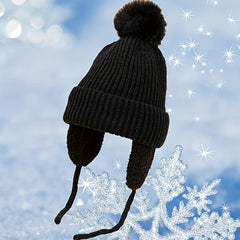 Middle School Boy's Ear Protection Winter Hat
