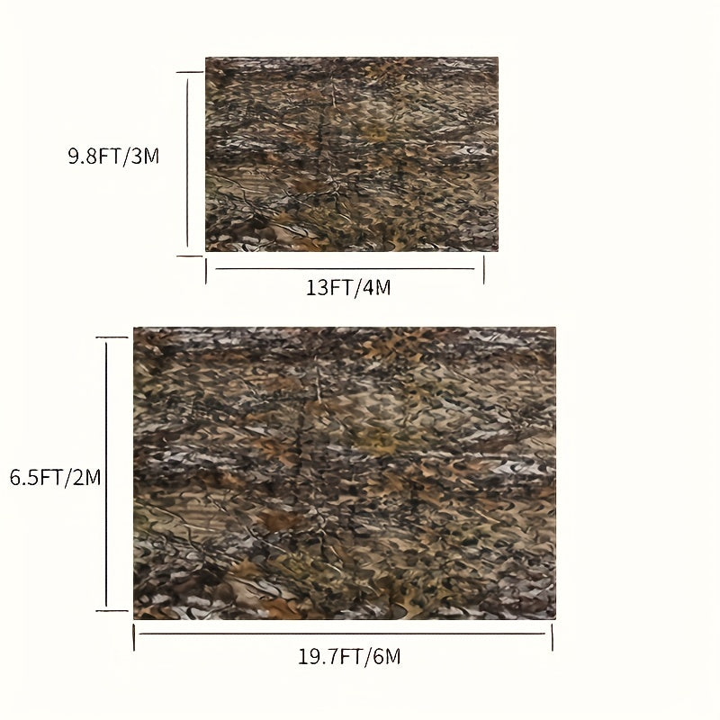 Camo Netting Bulk Roll Sunshade Mesh Nets For Blind Shooting Party Decorations