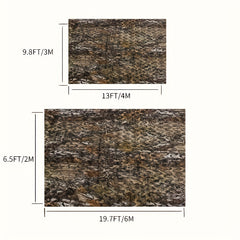 Camo Netting Bulk Roll Sunshade Mesh Nets For Blind Shooting Party Decorations