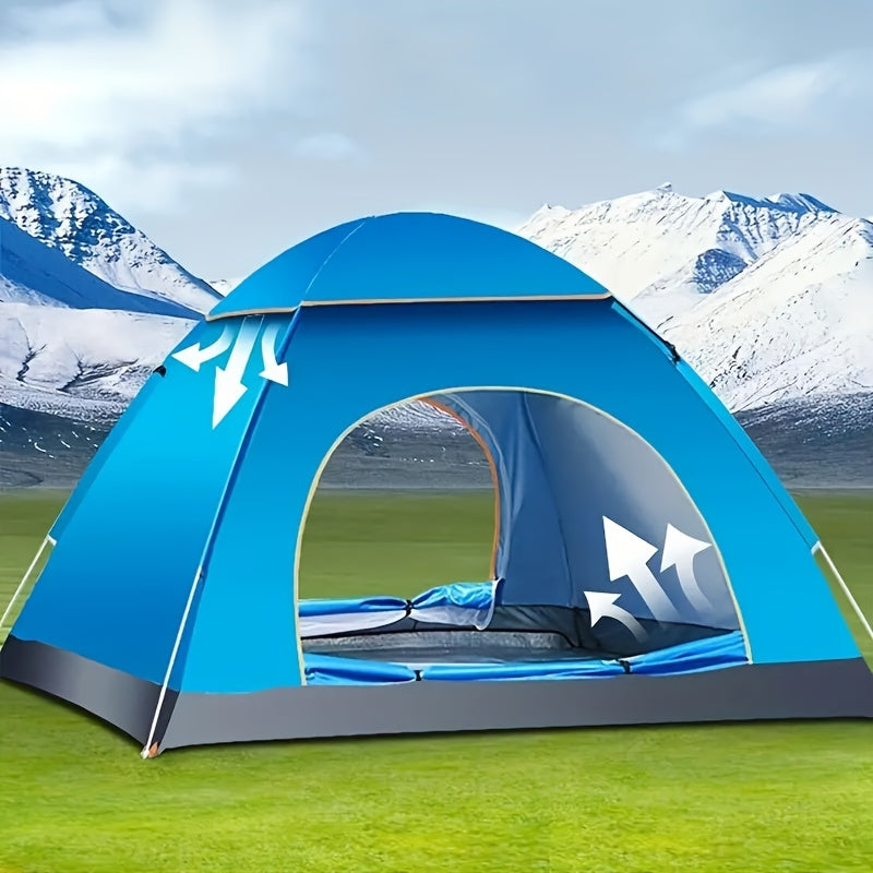 Thickened Rainproof Camping Tent Lightweight Portable Beach Hiking