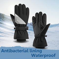 Men's Winter Gloves Waterproof Touch Screen Fingers
