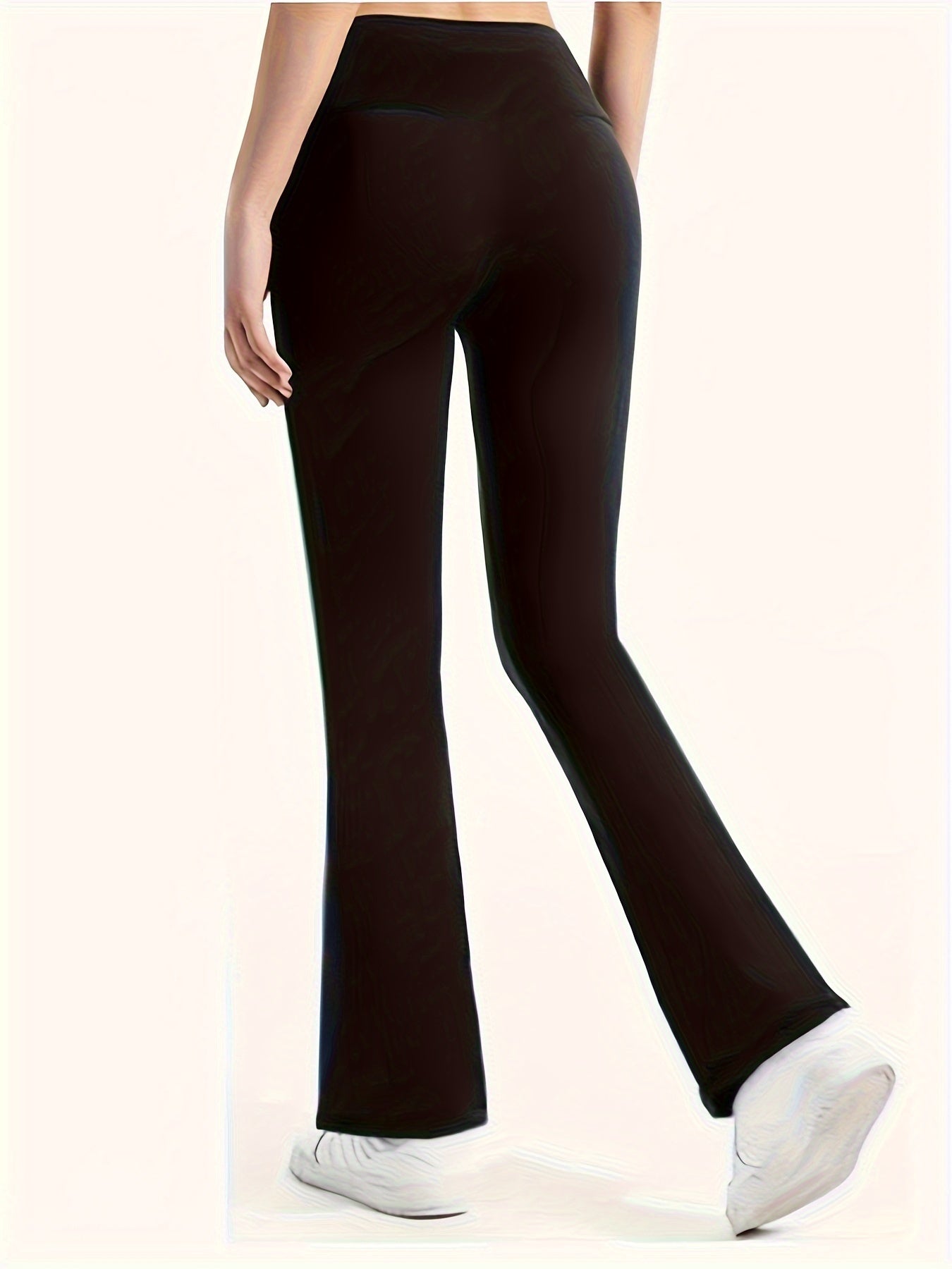 High Waist Flare Yoga Pants Fitness Leggings
