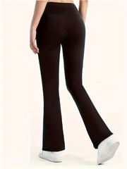 High Waist Flare Yoga Pants Fitness Leggings