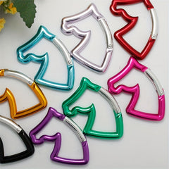 Wear resistant Keychain Buckle Aluminum Alloy Carabiner Backpack Hanging